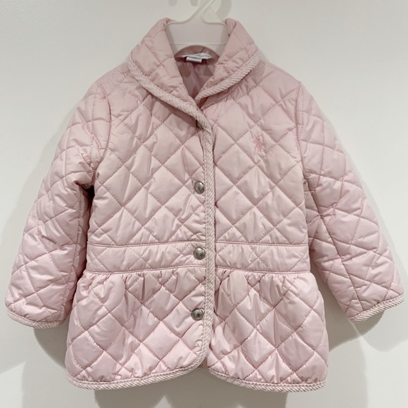 Ralph Lauren Other - Ralph Lauren Baby Toddler girl quilted Pink Jacket